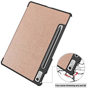 Θήκη Tablet Smartcase Slim Sonique για Lenovo Tab P11 Pro 2nd Gen 11.2 Ροζ Χρυσό