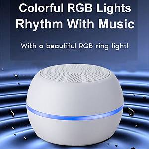 Ηχείο Bluetooth Sonique Mini TWS Active Beat Led Μαύρο