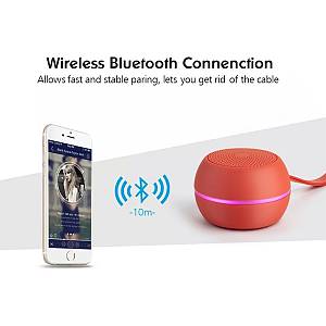 Ηχείο Bluetooth Sonique Mini TWS Active Beat Led Μαύρο