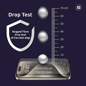 Hardy Glass Sonique Premium Series HD Full Cover 9H Google Pixel 7 Μαύρο