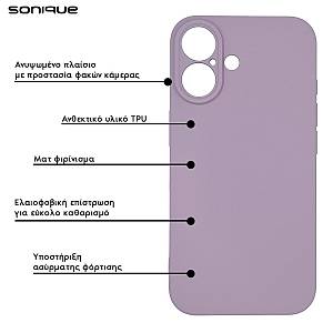 Θήκη Σιλικόνης My Colors Sonique Samsung Galaxy S24 FE Βιολετί
