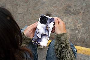 Θήκη Sonique Marble Series για Apple iPhone 14 Plus Μωβ Γκρι