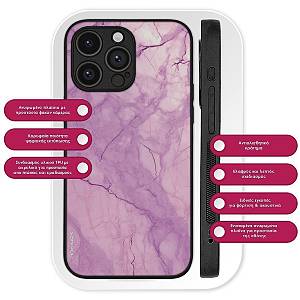 Θήκη Sonique Marble Series για Apple iPhone 15 Plus Βιολετί