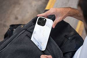 Θήκη Sonique Marble Series για Apple iPhone 15 Plus Λευκό 02