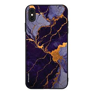 Θήκη Sonique Marble Series για Apple iPhone XS MAX Μωβ