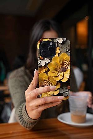 Θήκη Sonique 3D Flower Series για Apple iPhone 14 Plus Κίτρινο