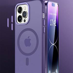 Θήκη Magnetic MagMatte Sonique Apple iPhone 13 Pro Max Ροζ