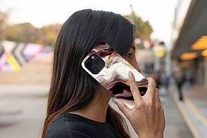 Θήκη Sonique Marble Series για Apple iPhone 12 Pro Μπορντώ