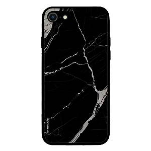 Θήκη Sonique Marble Series για Apple iPhone 7 / iPhone 8 / iPhone SE 2020 / iPhone SE 2022 Μαύρο