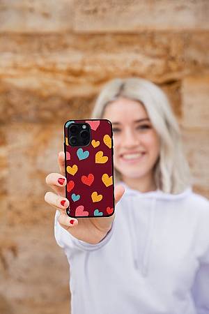 Θήκη Sonique Heart Series για Apple iPhone 15 Pro Μπορντώ