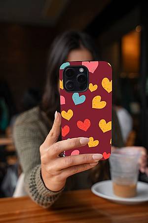 Θήκη Sonique Heart Series για Apple iPhone X / iPhone XS Μπορντώ