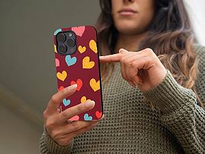 Θήκη Sonique Heart Series για Samsung Galaxy A32 4G Μπορντώ