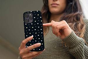 Θήκη Sonique Heart Series για Samsung Galaxy A70/A70s Μαύρο 01