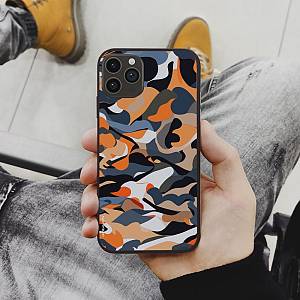 Θήκη Sonique Camouflage Army Series για Apple iPhone 12 Pro Πορτοκαλί