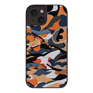 Θήκη Sonique Camouflage Army Series για Apple iPhone 15 Πορτοκαλί