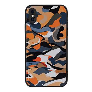 Θήκη Sonique Camouflage Army Series για Apple iPhone X / iPhone XS Πορτοκαλί