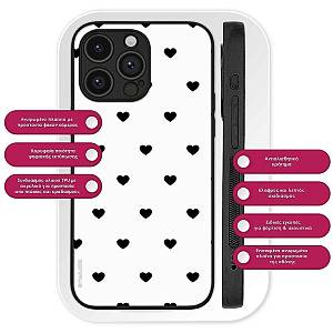 Θήκη Sonique Heart Series για Apple iPhone 16 Pro Λευκό