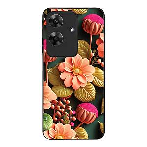 Θήκη Sonique 3D Flower Series για Realme Note 60 4G Σομόν