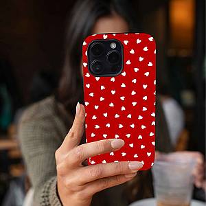 Θήκη Sonique Heart Series για Realme 12 5G / Realme 12x Κόκκινο