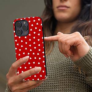 Θήκη Sonique Heart Series για Realme 12 5G / Realme 12x Κόκκινο