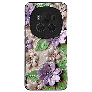 Θήκη Sonique 3D Flower Series για Honor Magic6 Pro 5G Βιολετί