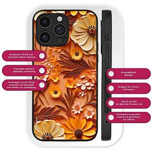Θήκη Sonique 3D Flower Series για VIVO Y35 4G / VIVO Y22 / VIVO Y22S Πορτοκαλί