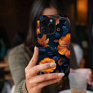 Θήκη Sonique 3D Flower Series για Google Pixel 8a 5G Πορτοκαλί 01
