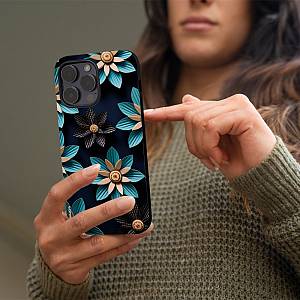 Θήκη Sonique 3D Flower Series για Google Pixel 9 5G Γαλάζιο