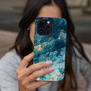 Θήκη Sonique Marble Series για Oppo Reno12 5G Μπλε