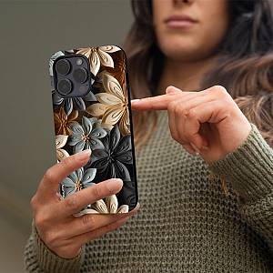 Θήκη Sonique 3D Flower Series για OnePlus 12 5G Γκρι