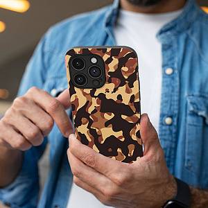 Θήκη Sonique Camouflage Army Series για Samsung Galaxy A56 5G Καφέ 01