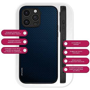 Θήκη Sonique Carbon Series για Apple iPhone 15 Μπλε