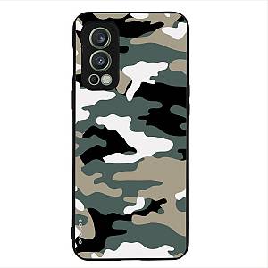 Θήκη Sonique Camouflage Army Series για OnePlus Nord 2 5G Χακί