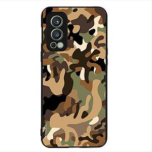 Θήκη Sonique Camouflage Army Series για OnePlus Nord 2 5G Καφέ
