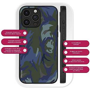 Θήκη Sonique Camouflage Army Series για Oppo Reno12 5G Μπλε 01