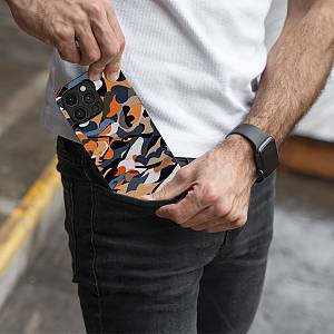 Θήκη Sonique Camouflage Army Series για VIVO Y74s / VIVO Y76 5G Πορτοκαλί