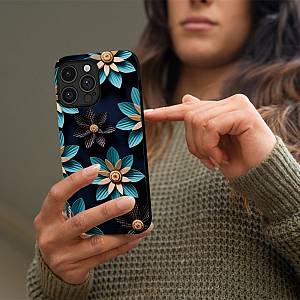 Θήκη Sonique 3D Flower Series για Honor Magic7 Lite 5G Γαλάζιο