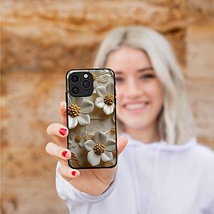 Θήκη Sonique 3D Flower Series για OnePlus 13 5G Λευκό