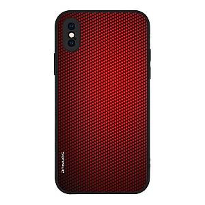 Θήκη Sonique Carbon Series για Apple iPhone X / iPhone XS Κόκκινο