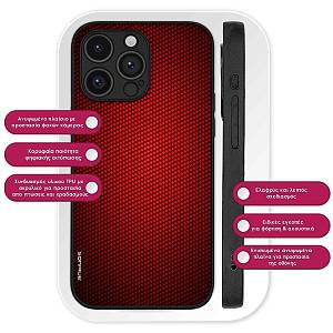 Θήκη Sonique Carbon Series για Google Pixel 8a 5G Κόκκινο