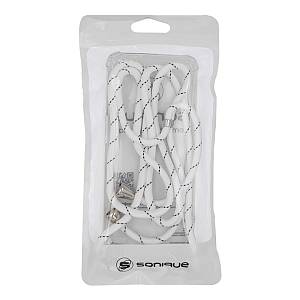 Θήκη Σιλικόνης με Κορδόνι Sonique Armor Clear Honor Magic7 Lite 5G Rainbow Λευκό