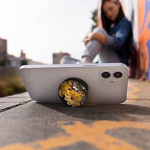 Pop Holder Sonique 3D Flower Series Κίτρινο