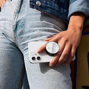 Pop Holder Sonique Marble Series Λευκό 01