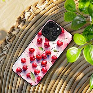 Θήκη Sonique Fruit Series για Apple iPhone 15 Κεράσι