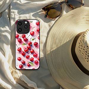 Θήκη Sonique Fruit Series για Xiaomi Redmi Note 9 Κεράσι