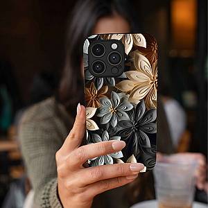 Θήκη Sonique 3D Flower Series για Realme 14 5G / Realme 14T 5G Γκρι