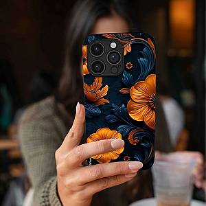 Θήκη Sonique 3D Flower Series για Google Pixel 9 Pro XL 5G Πορτοκαλί 01