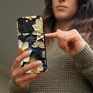 Θήκη Sonique 3D Flower Series για Samsung Galaxy A17 4G / Galaxy A17 5G Εκρού