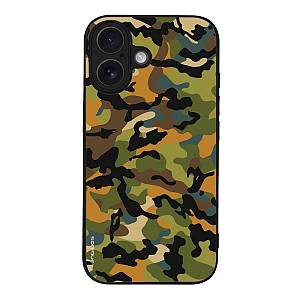 Θήκη Sonique Camouflage Army Series για Apple iPhone 16 Πράσινο 01