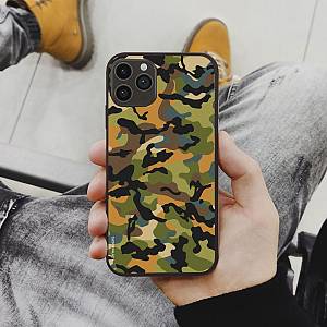 Θήκη Sonique Camouflage Army Series για Apple iPhone 16 Πράσινο 01